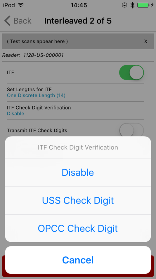 #5. TSL Reader Configuration (iOS) 由: Technology Solutions (UK) Ltd