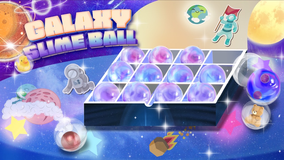 Fluffy Galaxy Slime Ball - 1.2 - (iOS)