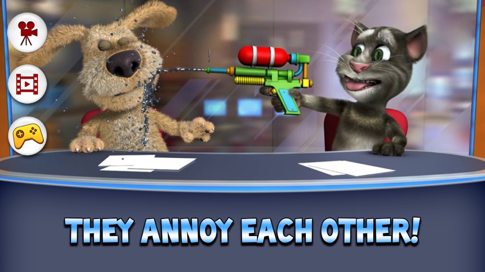 #2. Talking Tom & Ben News (iOS) بواسطة: Outfit7 Limited