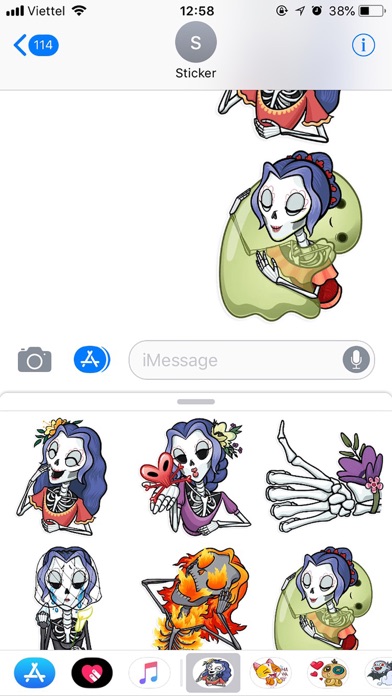 Screenshot #2 pour Halloween Emoji Funny Sticker
