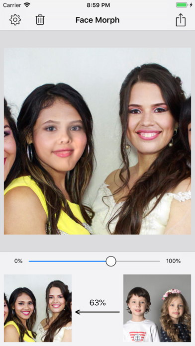 Face Morph - Morph 2 Faces Screenshot
