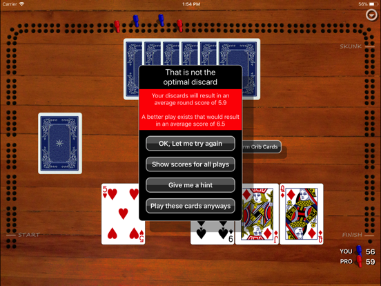 Screenshot #6 pour Cribbage Classic
