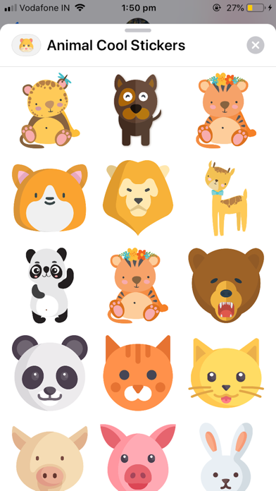 Animal Kids Stickers screenshot 2