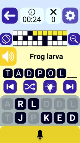 Game screenshot Word Speaking -Vocal Crossword apk