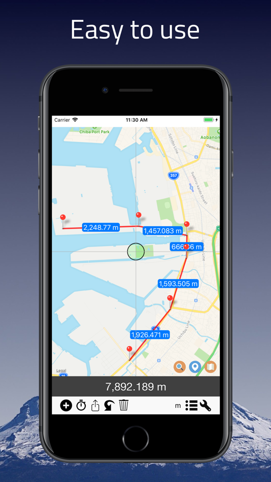 #6. DistancePinner (iOS) By: Mapnitude Company Limited