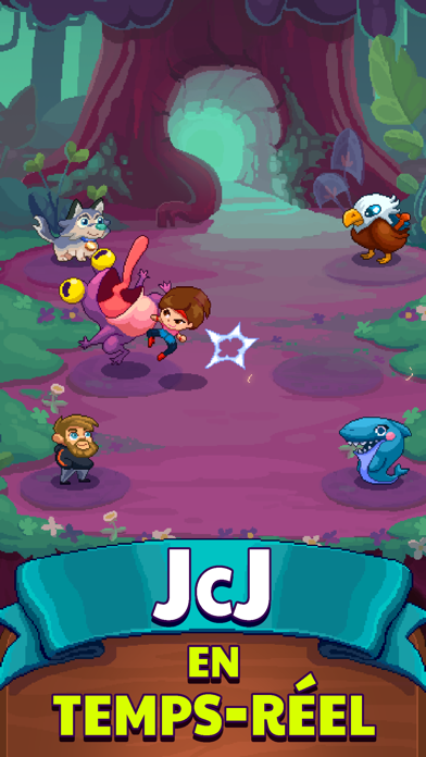 Screenshot #1 pour PewDiePie's Pixelings Idle RPG