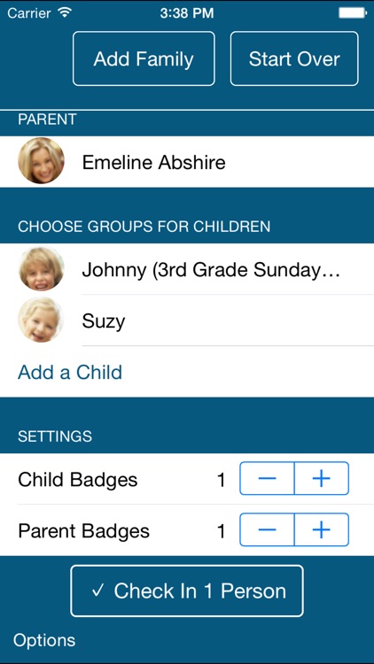 ShelbyNEXT Check-in App