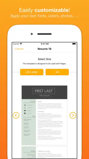 Templates for Pages (Nobody) screenshot 4
