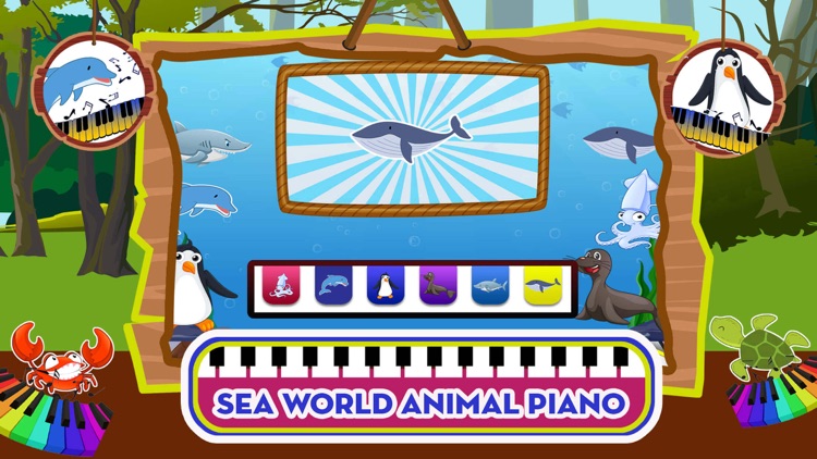 Baby Piano Animal Sounds Games