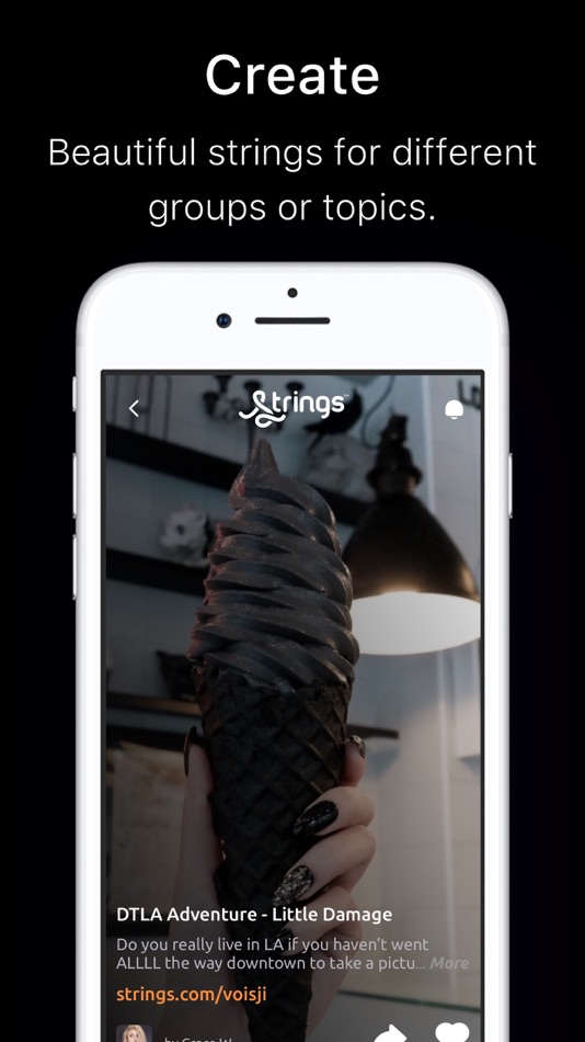 #3. Strings (iOS) Podle: Strings Media Inc.