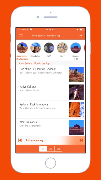 Sedona: Self-Guided Driving Tour with GPS Audio Guide App