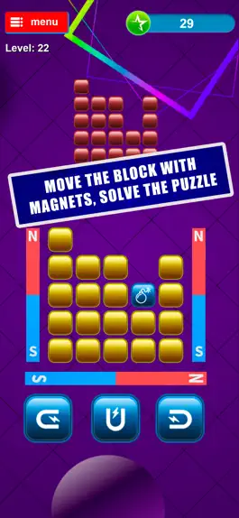 Game screenshot Magnetic Blocks, logic puzzle mod apk
