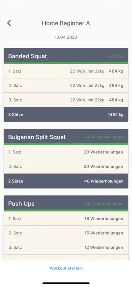 Game screenshot Trainingstagebuch Gymigo apk
