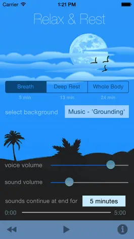 Game screenshot Relax & Rest Guided Meditation mod apk