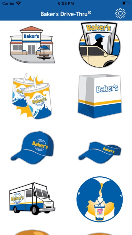 Baker's Sticker App
