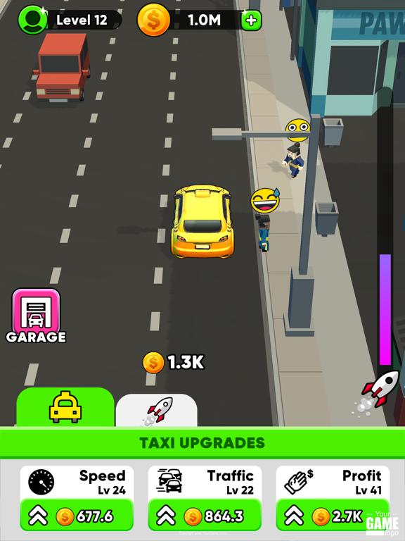 Screenshot #5 pour Taxi Rampage