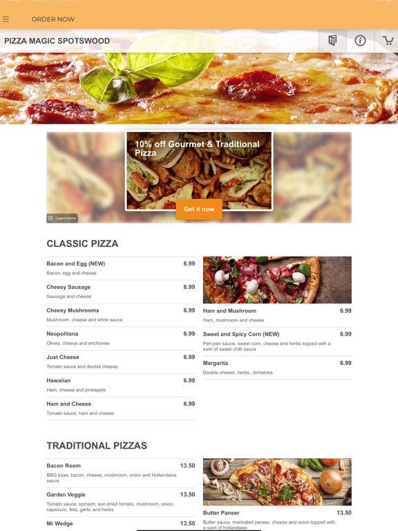 Screenshot #6 pour Pizza Magic NZ