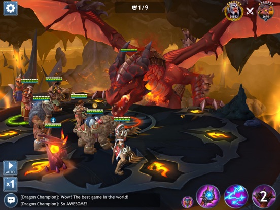 Dragon Champions: War RPG Game iPad app afbeelding 5
