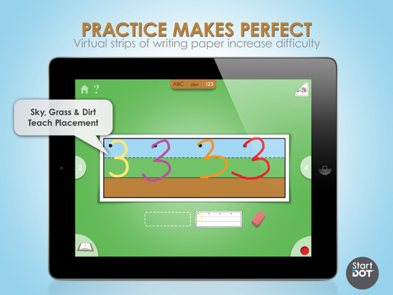 StartDOT Handwriting iPad screenshot