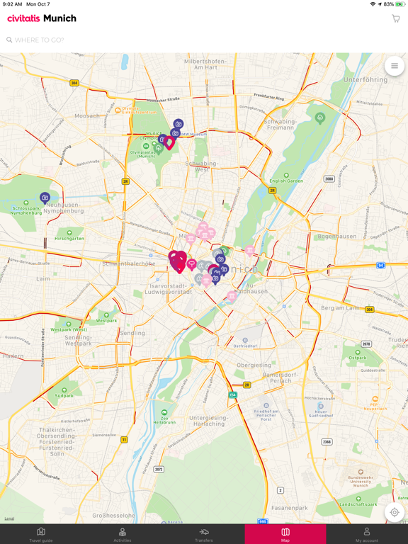Munich Guide Civitatis.com iPad screenshot 4 - Travel app