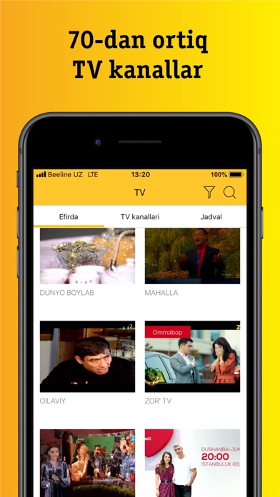 Beeline TV Uzbekistan screenshot 4