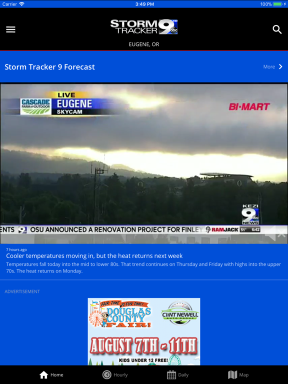 Screenshot #4 pour StormTracker 9 - KEZI Weather