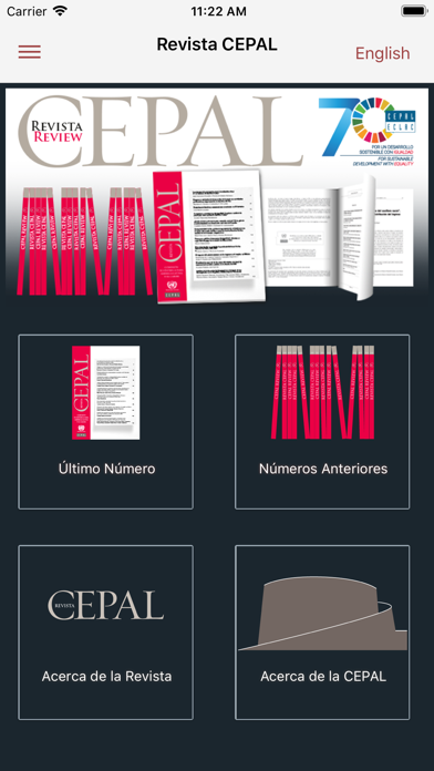 Screenshot #1 pour Revista CEPAL