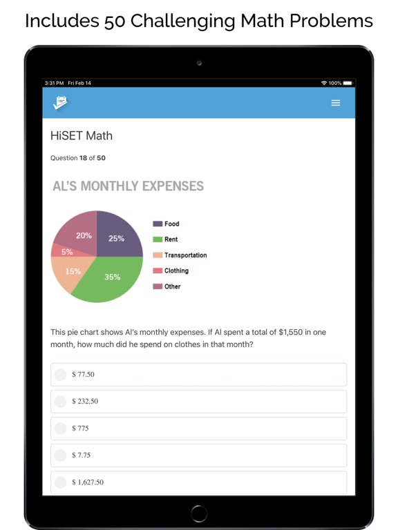 Screenshot #5 pour HiSET® Test Prep