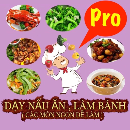 Dạy nấu ăn,làm bánh ngon Pro