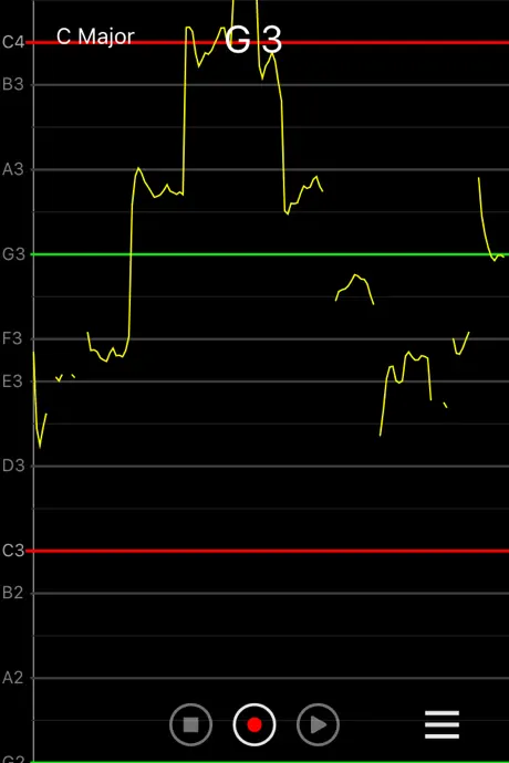 Vocal Pitch Monitor