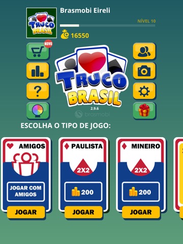 Truco Brasil - Truco onlineのおすすめ画像1