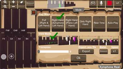 Xylophone Real: 2 mallet types Screenshot