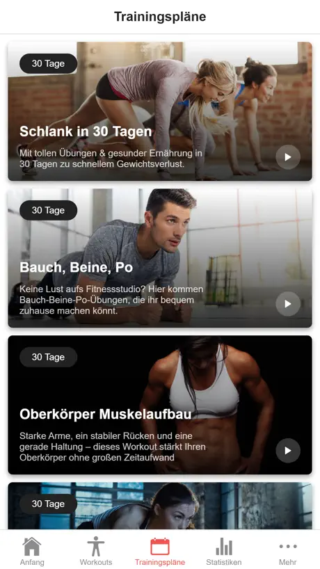 HIIT Intervalltraining