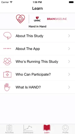 Game screenshot HAND in Hand Mobile Study apk