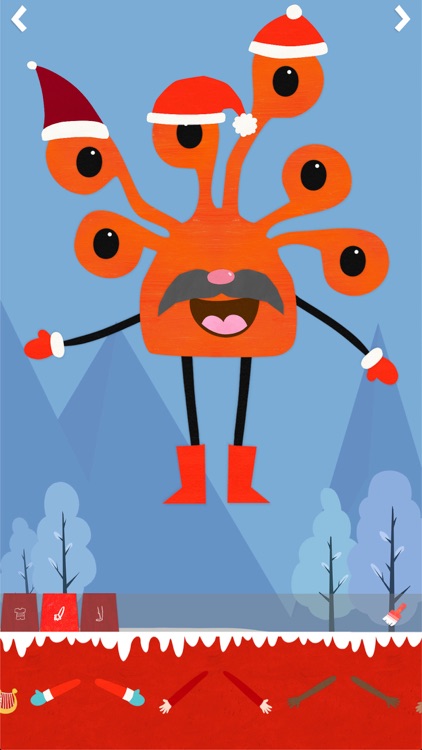 Christmas Paperman Art Game screenshot-5