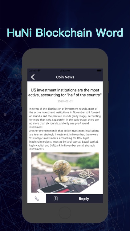 HuNi Blockchain Word