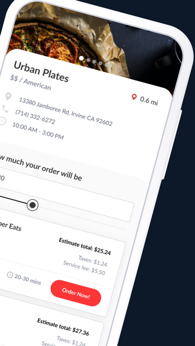 Bento - Compare Food Delivery Screenshot