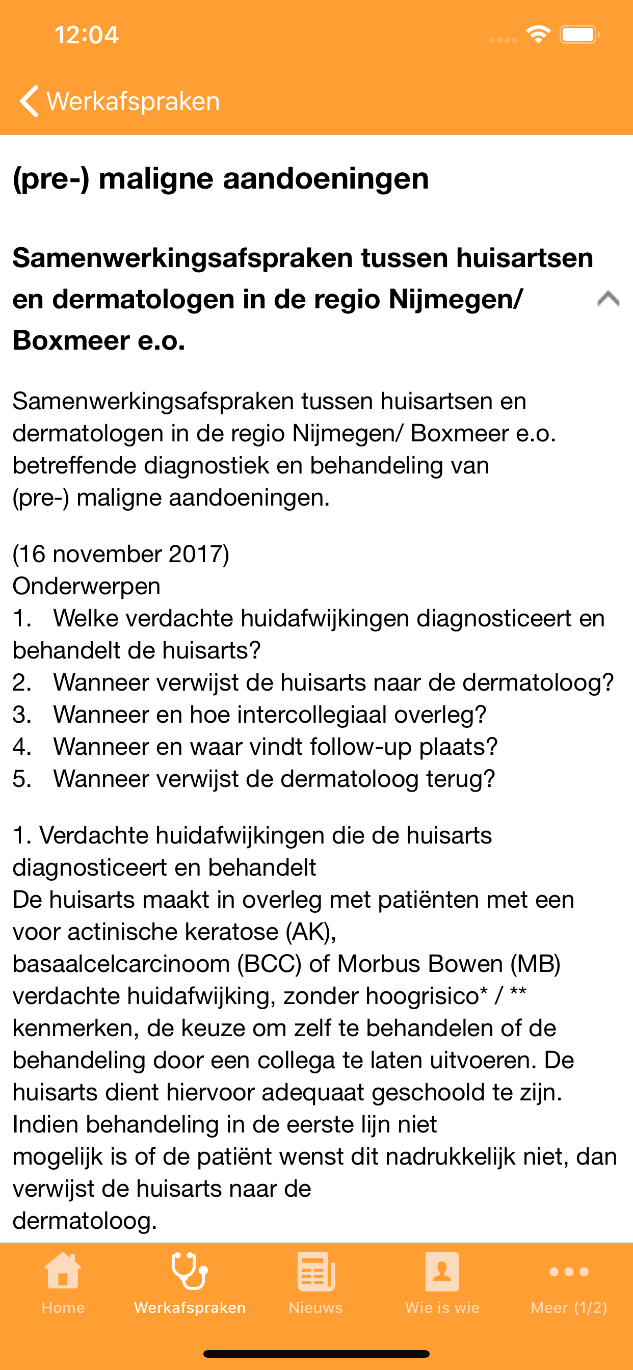 Verwijzers Nijmegen/Boxmeer