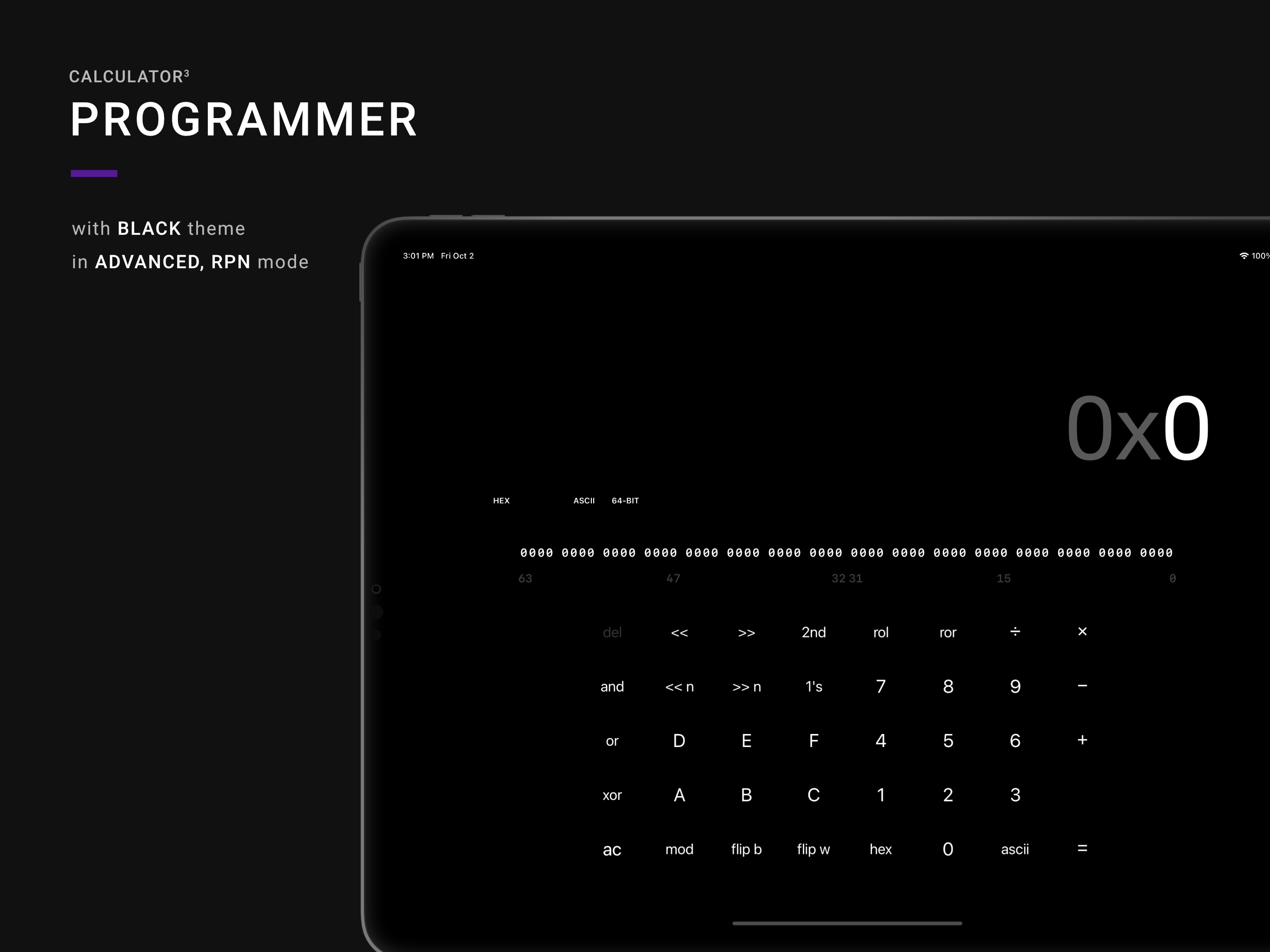 Pascal: 3-in-1 Calculator