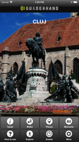 Cluj-Napoca GUIDE@HAND screenshot