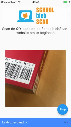 Schoolbieb Scanner screenshot 2
