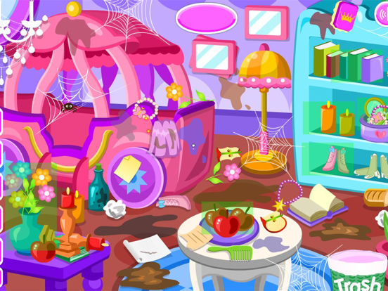 Princess room cleanup games iPad screenshot 8 - Games app