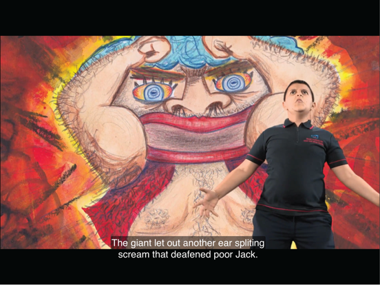 Auslan Storytime iPad screenshot