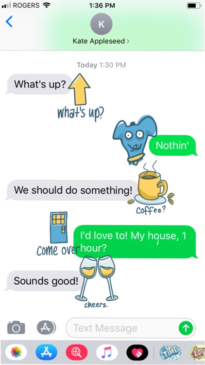 Time - Hangout Plan Stickers