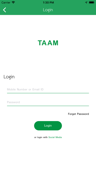Taam Cab screenshot 2