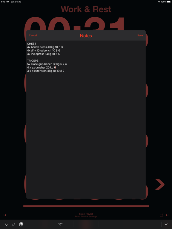 Screenshot #6 pour Warudo: Interval Workout Timer