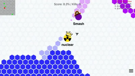 Hexa io - Survivor strategy