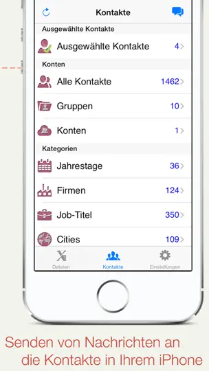 Screenshot von SA Group Text Lite auf dem iPhone 3