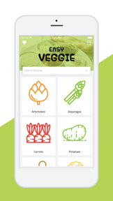 Easy Veggie-healthy recipes screenshot