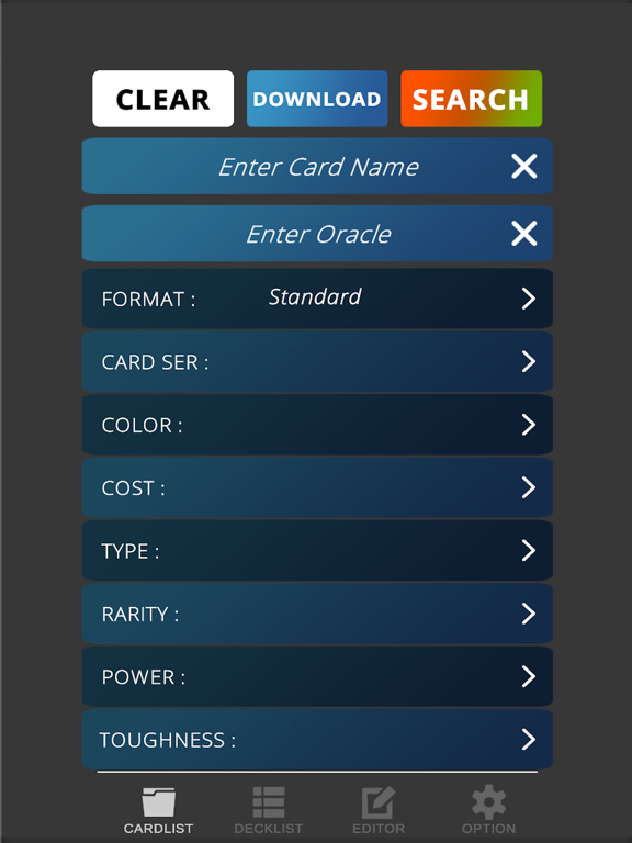 Screenshot #4 pour MTG Builder